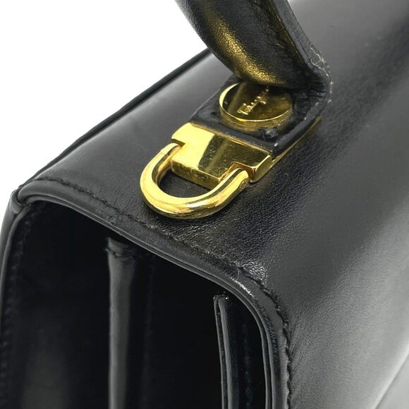 SALVATORE FERRAGAMO Black Shoulder Bag - Picture 10 of 13